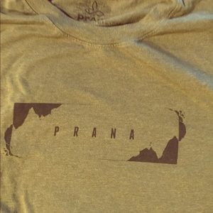 Prana olive green t-shirt